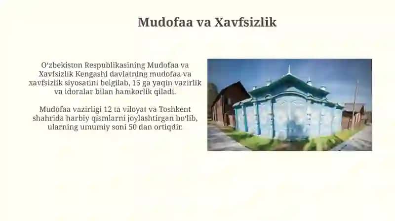 O'zbekiston Respublikasining milliy davlat tuzilishi 4