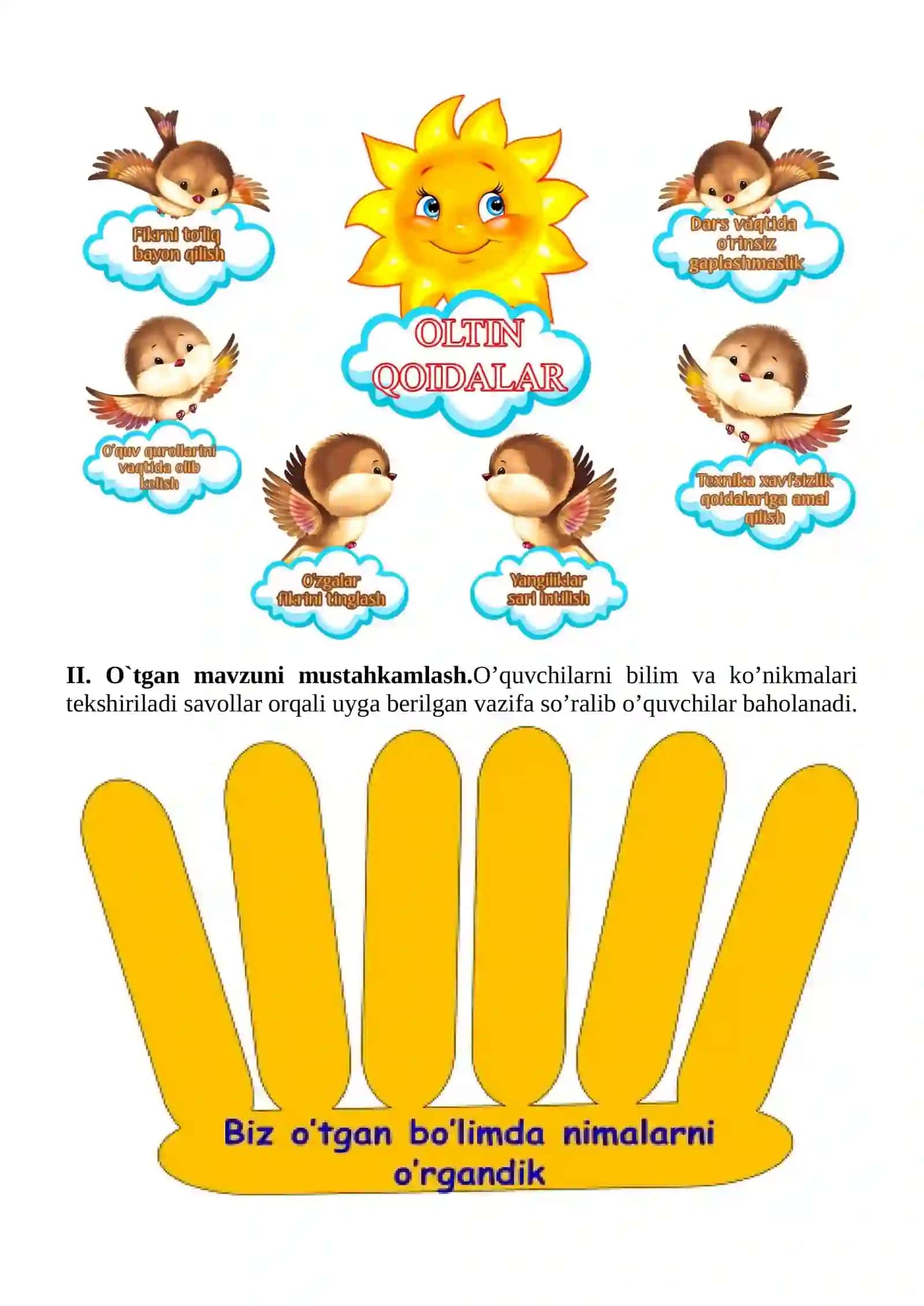 Do‘stlikning qudrati mavzusida 2-sinf O'qish fanidan dars ishlanmasi 4