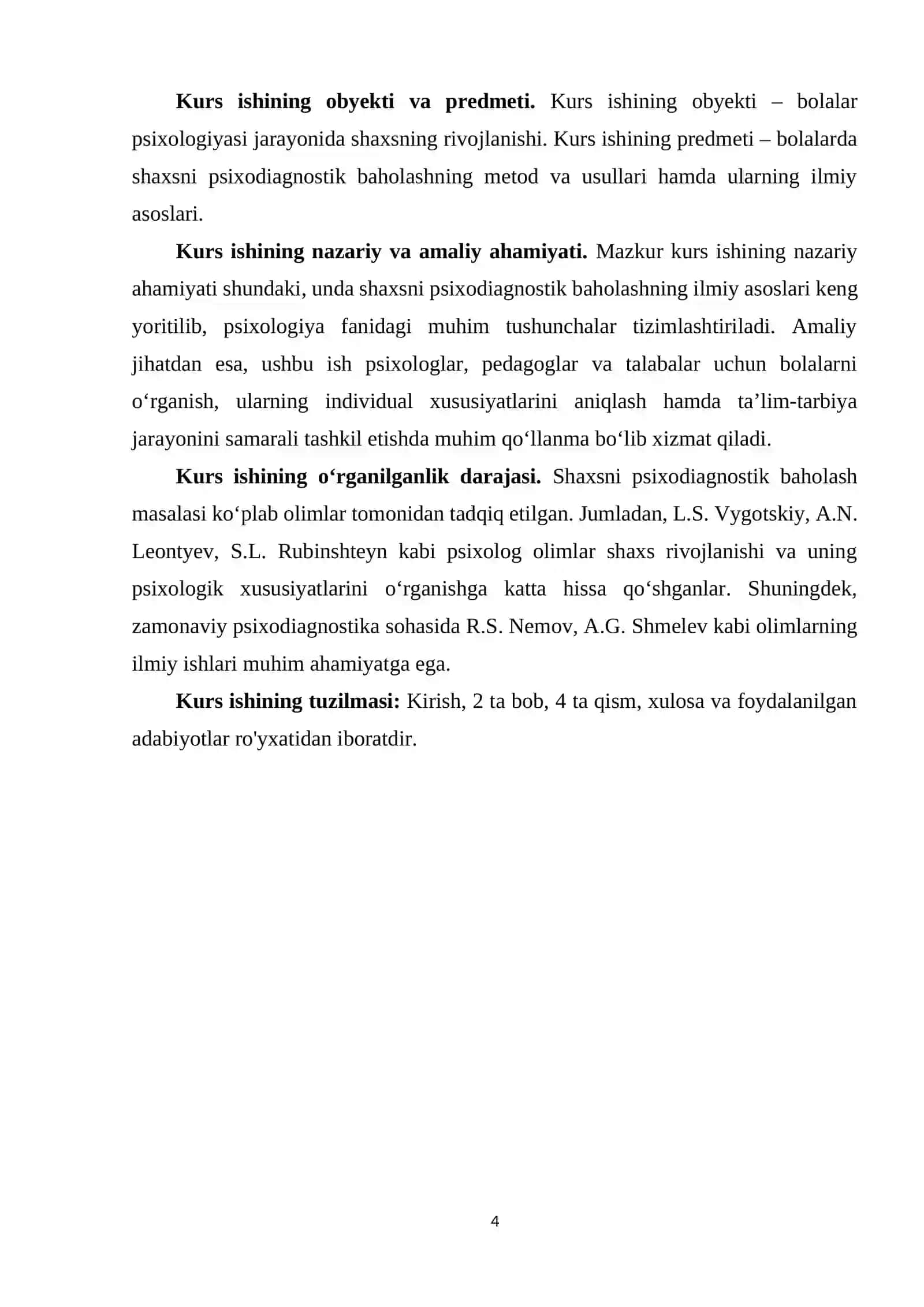 Shaxsni psixodiagnostik baholash 4