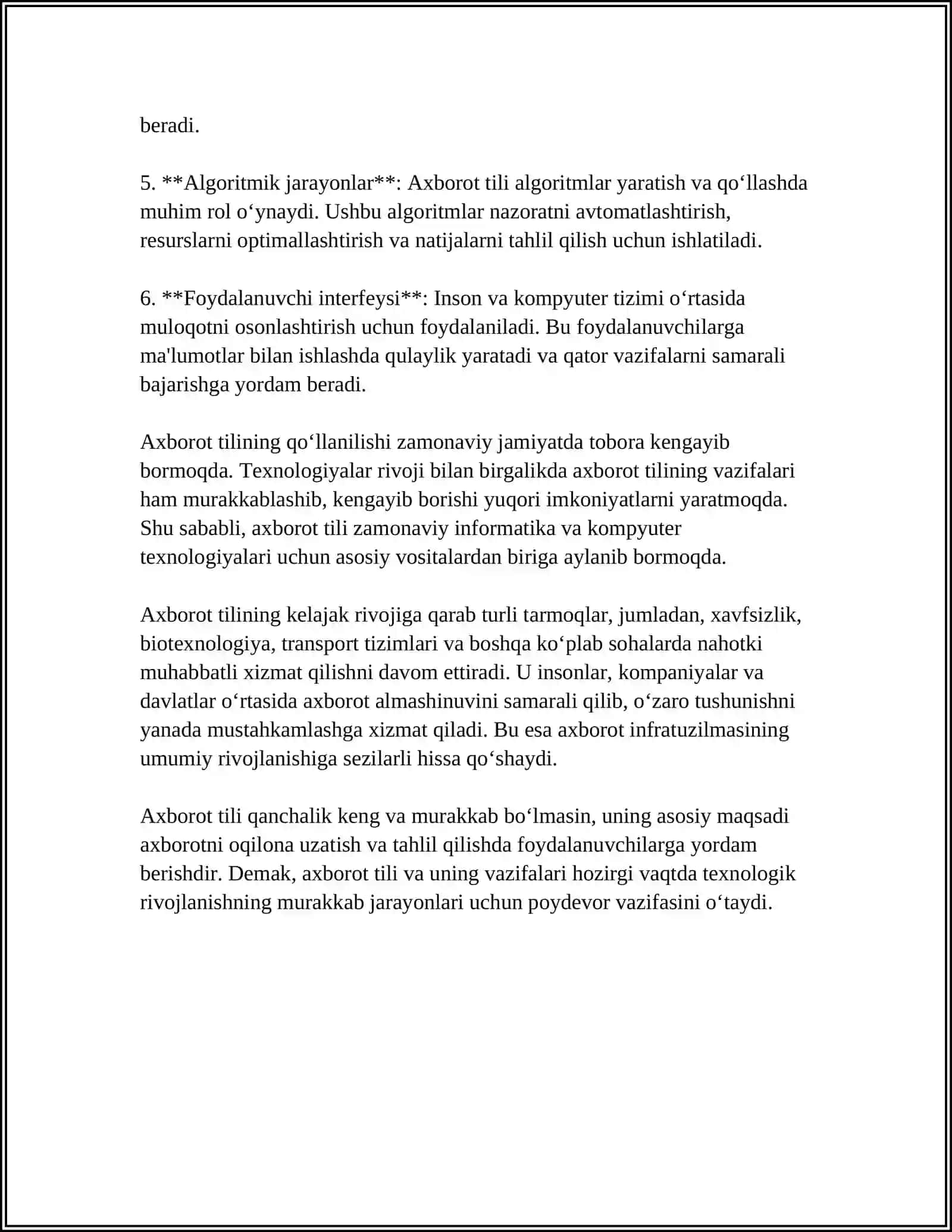 AXBOROT TILI 4