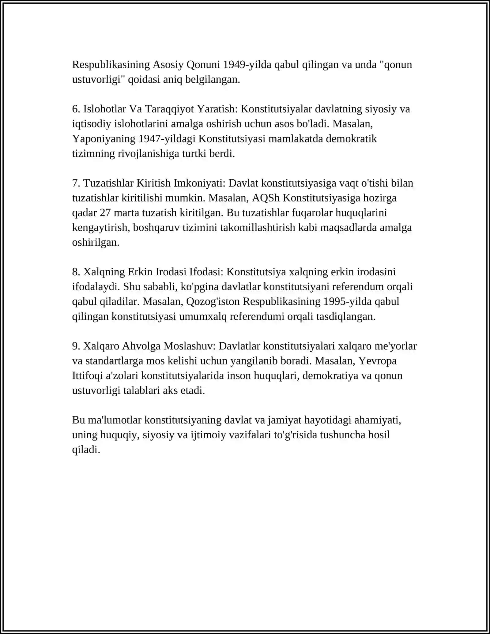 KONISTITUTSIYA,DEMOKRATIYA VA INSON HUQUQLARI 4