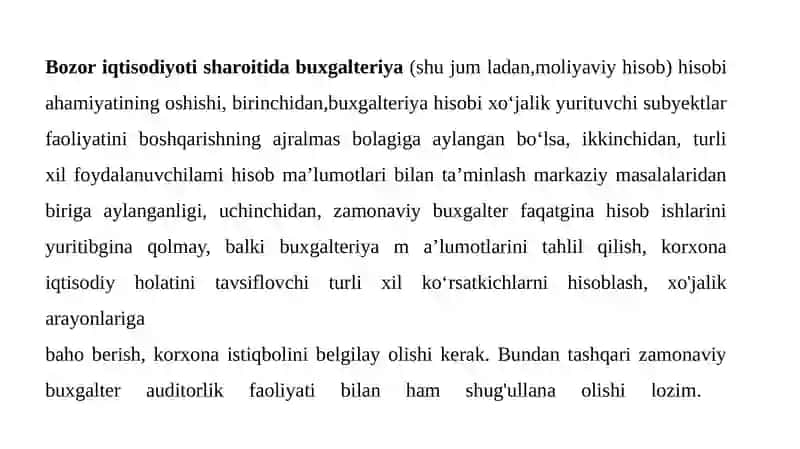 Moliyaviy Hisob 4