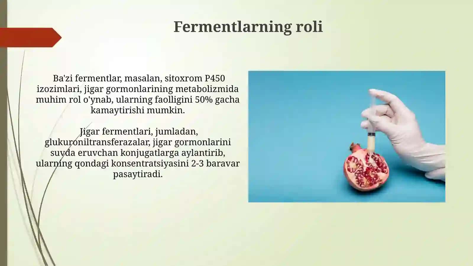 Jigarda gormonlarni zararsizlantirilishi, klinik ahamiyati 4