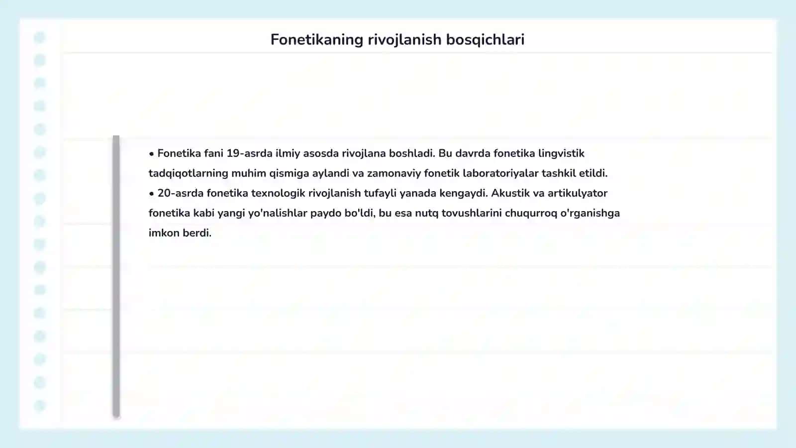 Fonetika haqida ma'lumot 4