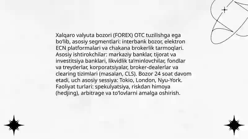 Xalqaro valyuta operatsiyalari 4