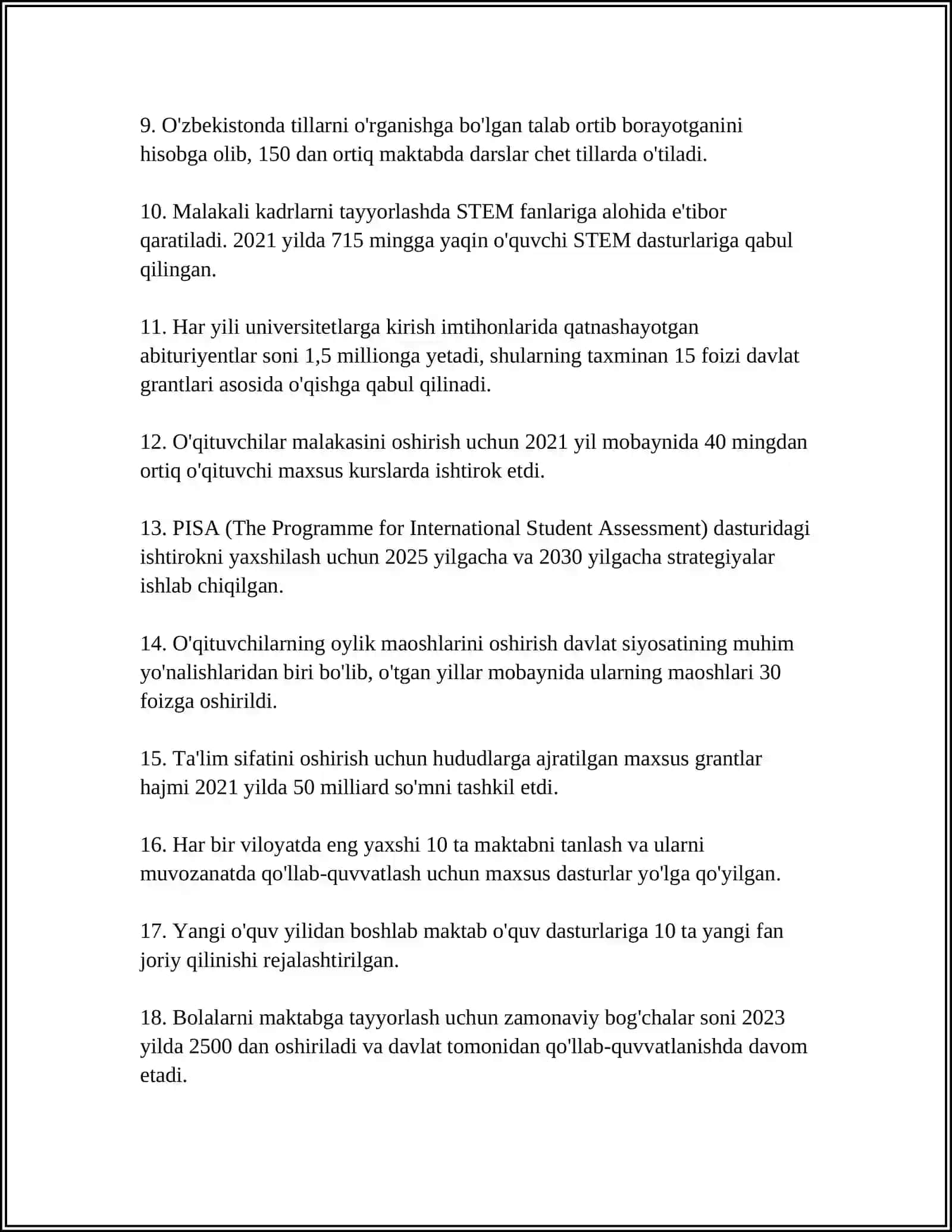MEHNAT BOZORINING INSON KAPITALIGA QO'YADIGAN TALABLARI 4