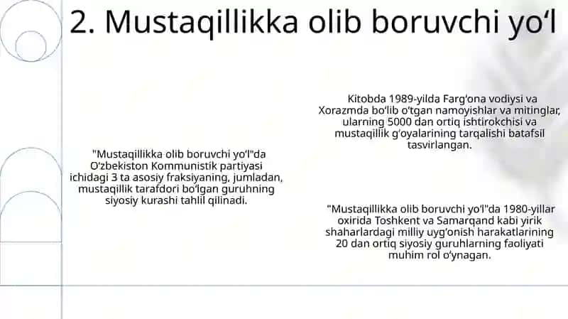 Oʻzbekistonda mustaqillik gʻoyalarining tarixiy asoslari 4