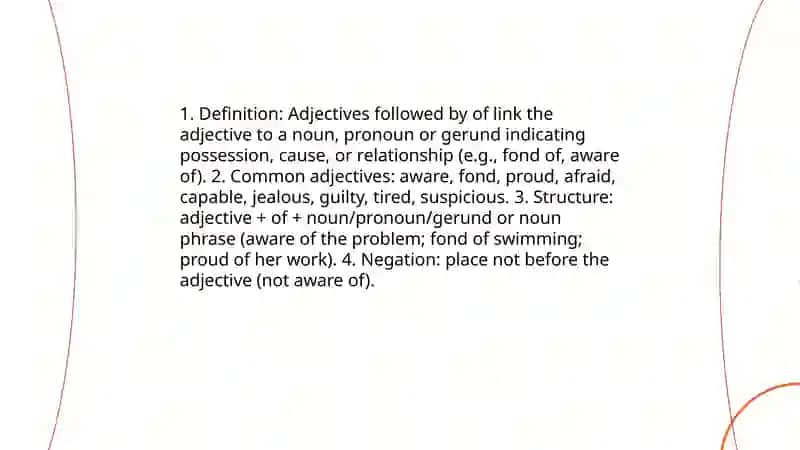 prepositions with adjective and nouns Qoʻchqorova Shohista 4