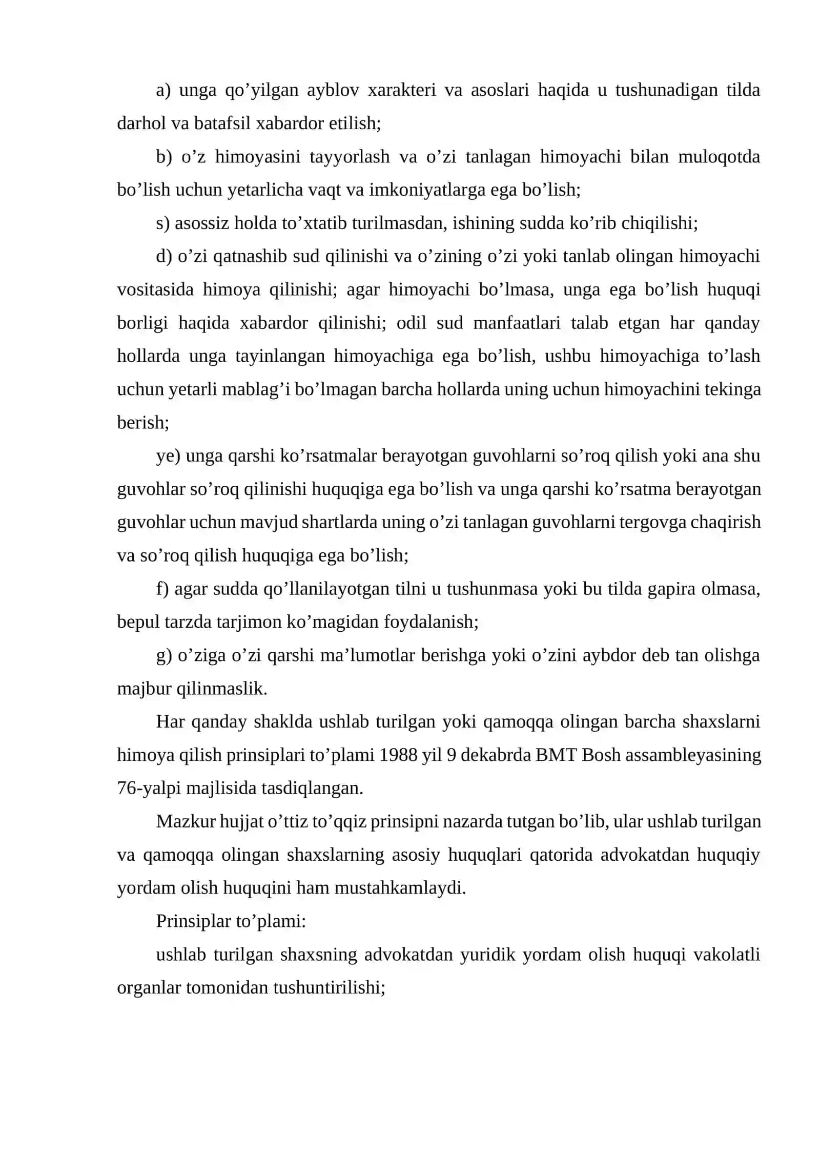 Advokatura va inson huquqlari bo’yicha milliy institutlar 4