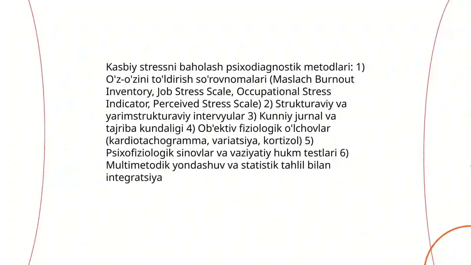 Kasbiy stres psixodiagnostikasi 4