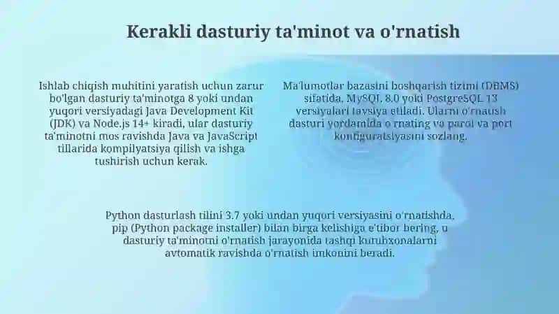 Rivojlantiruvchi muhitni tashkil qilish 4