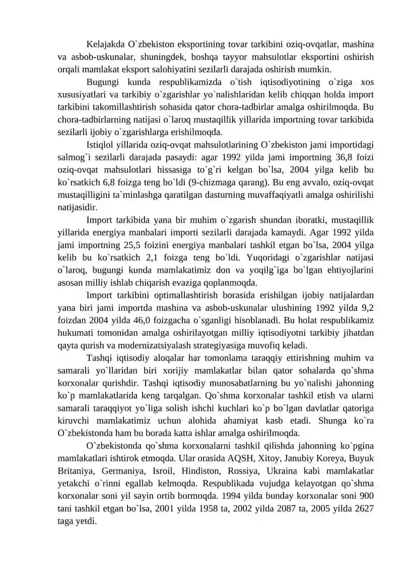 O'zbekistonning Yevropa ittifoqi mamlakatlari bilan istiqbolli hamkorligi 4