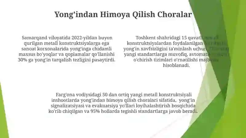 Yangi Qurilish Konstruksiyalarini (Metall) O'rganish 4