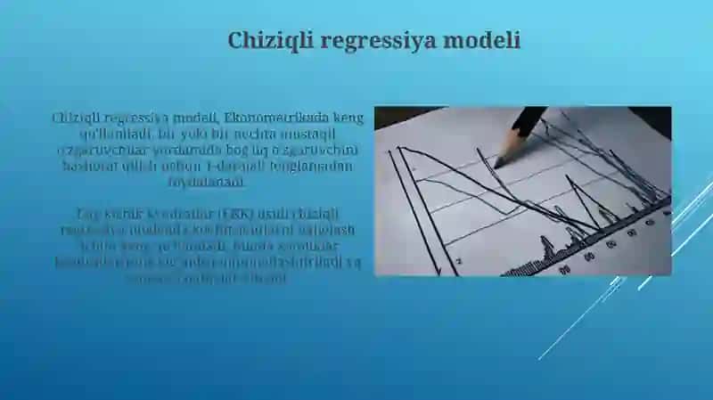 Ekonometrikada Chiziqli Regressiya 4