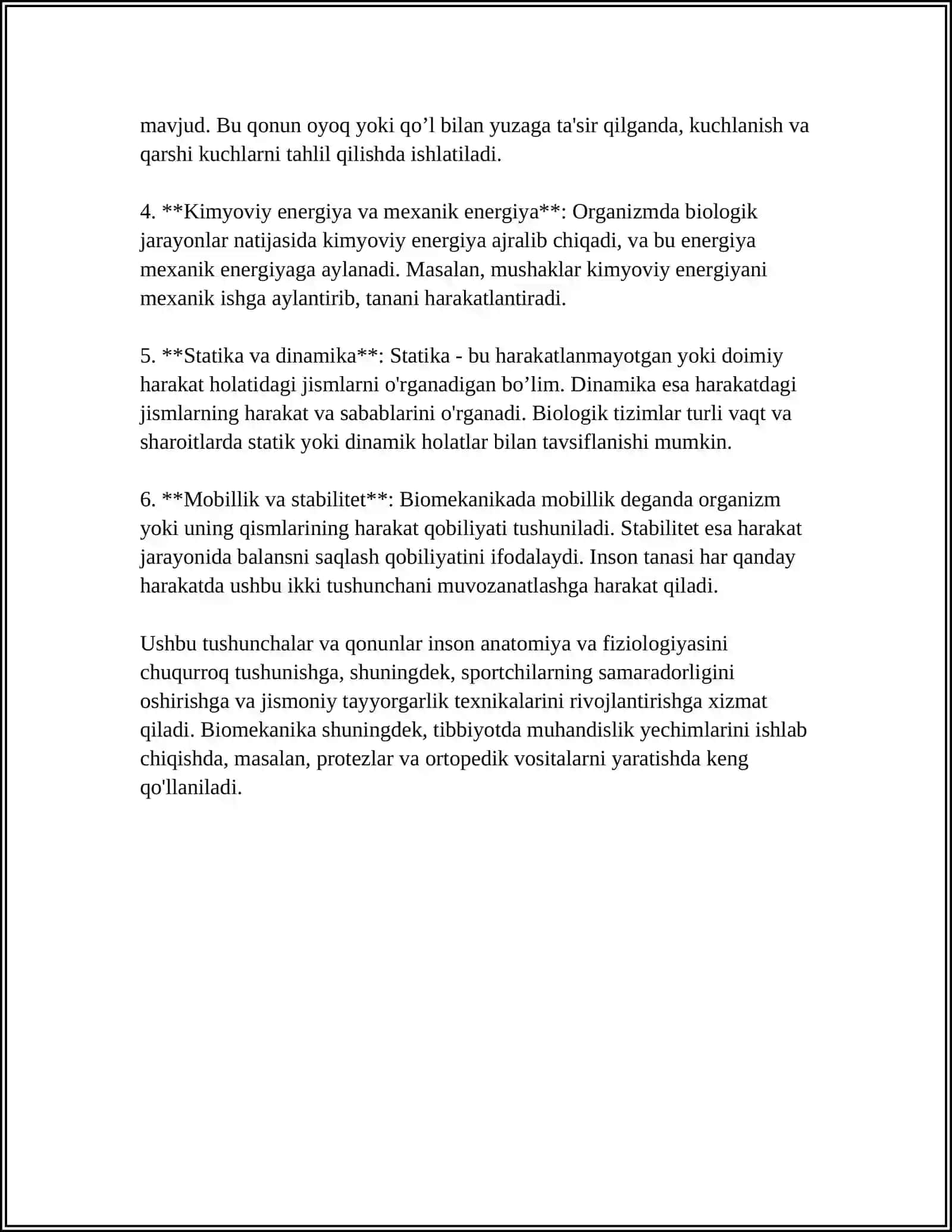BIOMEXANIKA BIOREOLOGIYA VA BIOMELOGIYA ASOSLARI 4