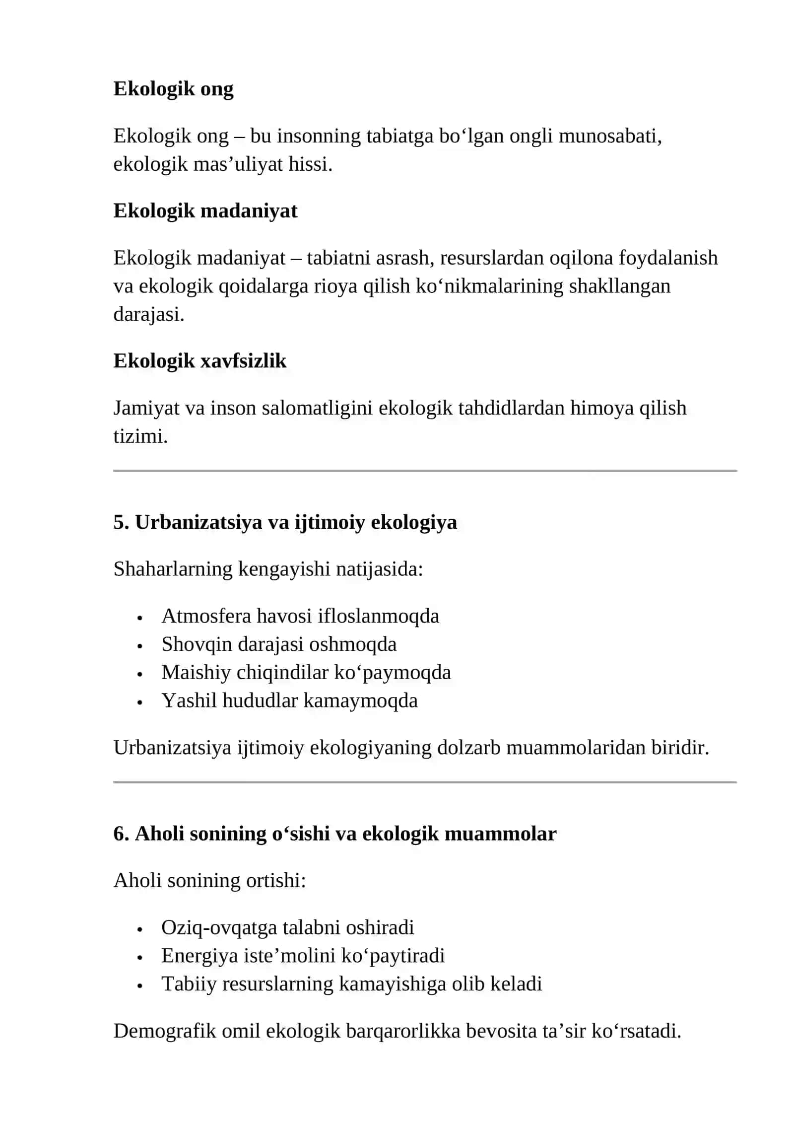 Ijtimoiy ekologiya 4