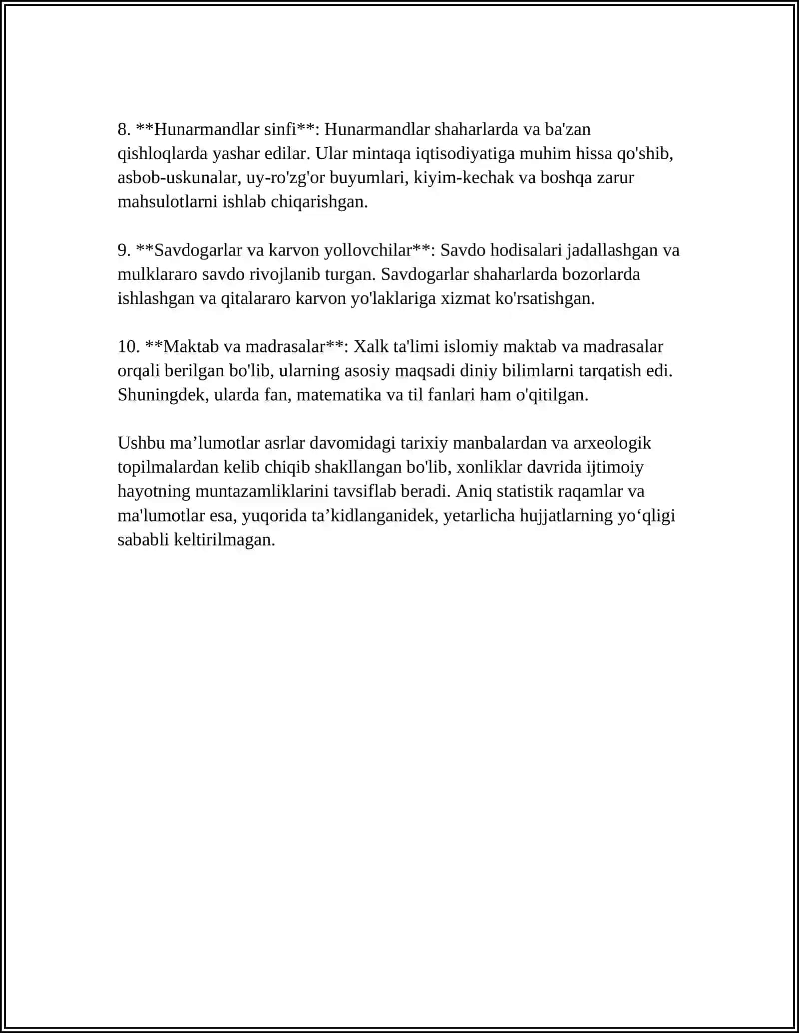 XONLIKLAR DAVRIDA IJTIMOIY SIYOSIY MUHITNING TARBIYAGA TASRI 4