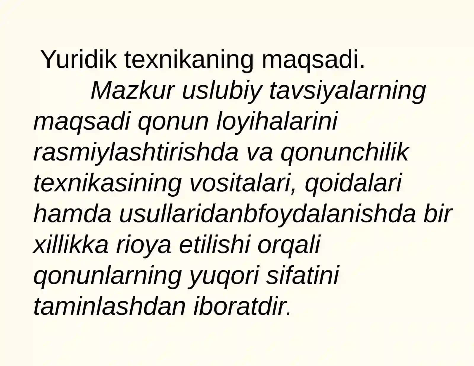 Yuridik texnika tushunchasi 4