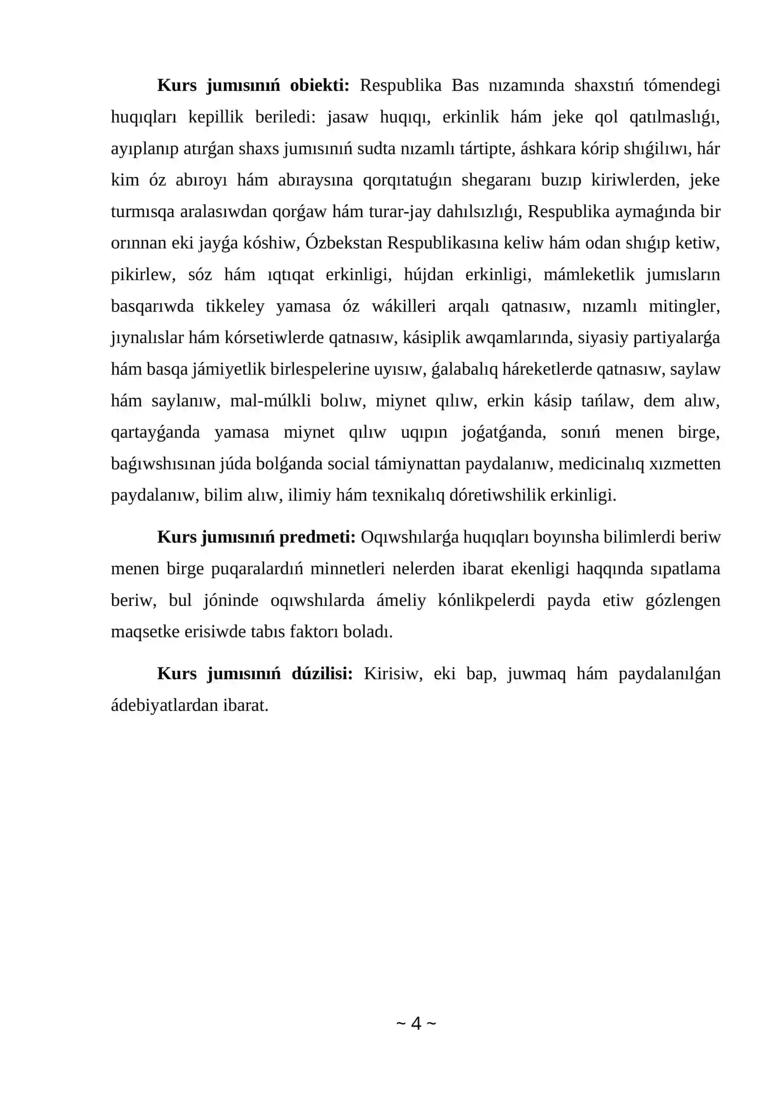 Puxaralıq tárbiya hám onıń mazmunı 4