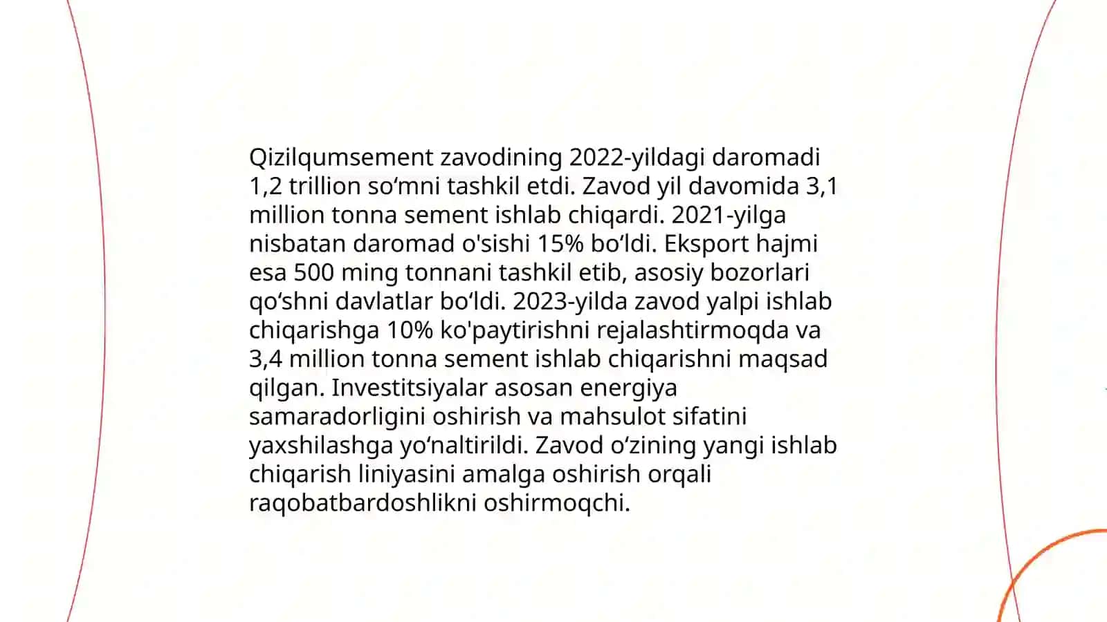 Qizilqumsement aJ moliyaviy ko'rsatkichi 4