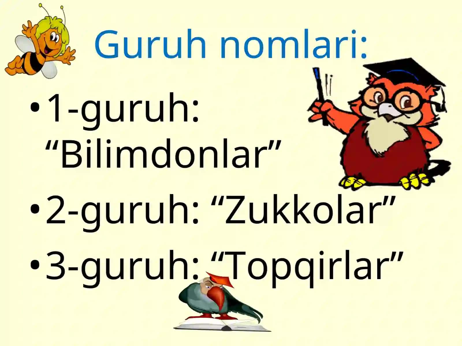 Gap bo‘laklari 4