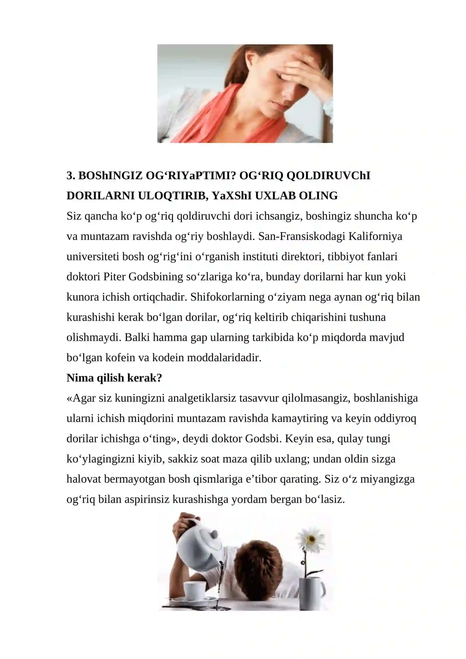 Dorisiz sog’lomlashtirish 4