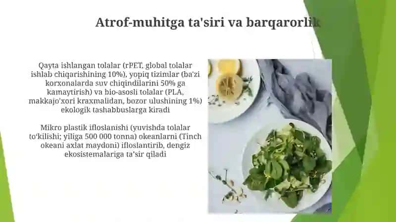 Kimyoviy tolalar ishlab chiqarish sanoati 4