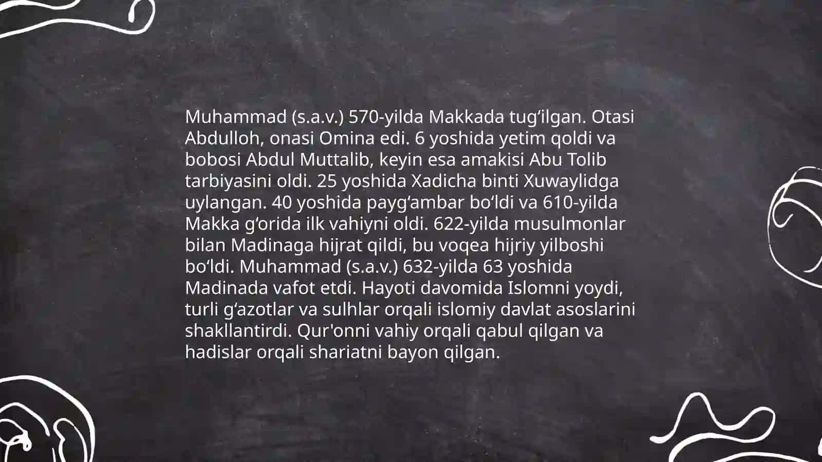 Islomning paydo bo'lishi 4