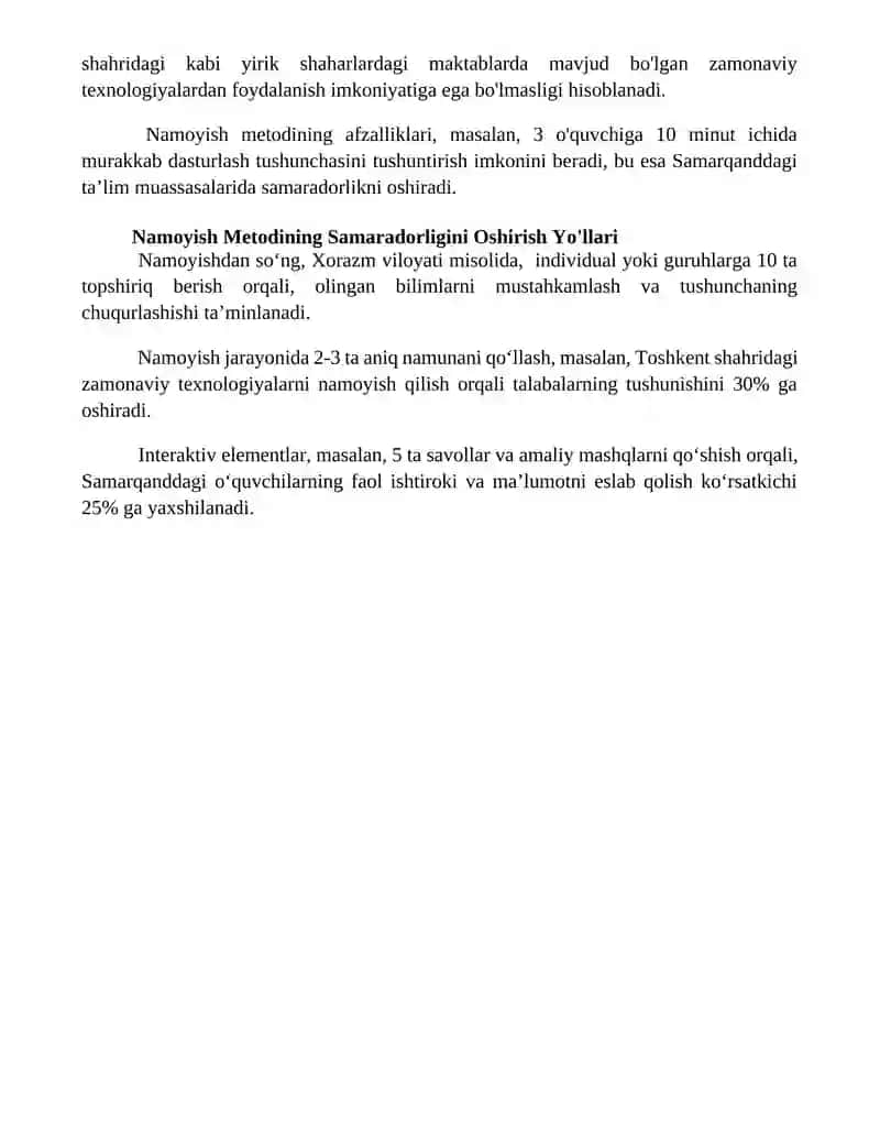 Texnologiya darslarida koʻrgazmalilik metodi 4