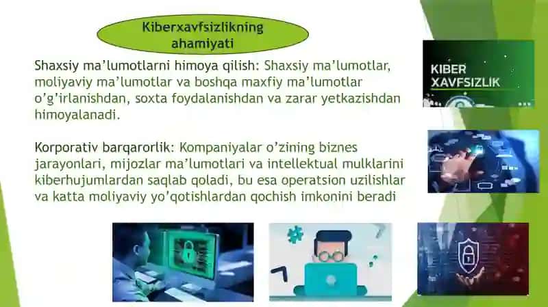 “Media savodxonlik: Kiberxavfsizlik asoslari va shaxsiy ma’lumotlarni himoyalash” 4