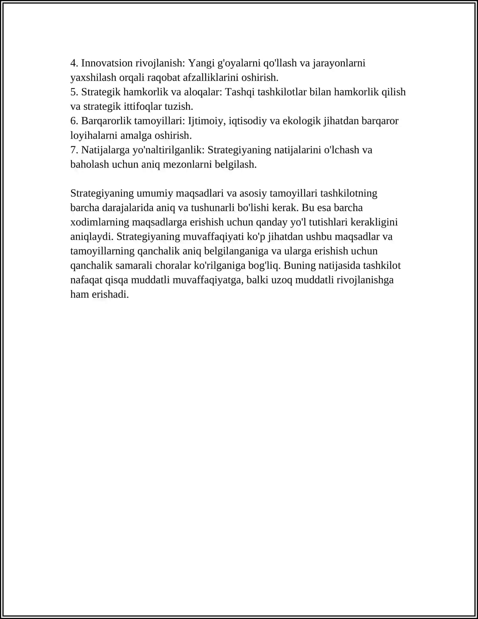 OZBEKISTONNI 2030 YIL STRATEGIYASI MAZMUNI VAN MOXIRYATI 4