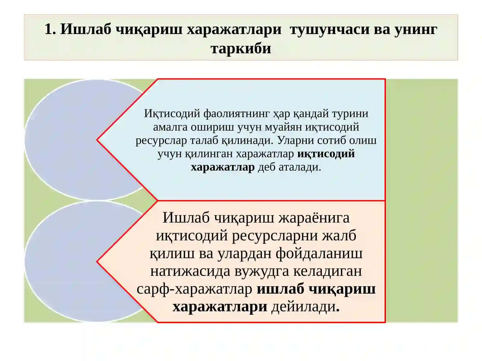 Иқтисодий ҳаражатлар ва фойда 4