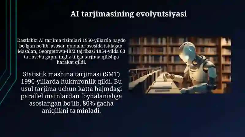 Sun'iy intellekt yordamida tarjima qilish 4