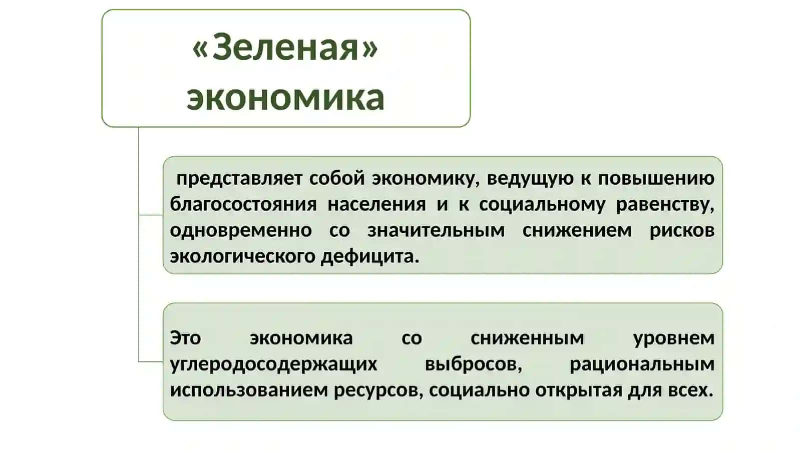 Понятие и основные составляющие «зеленой» экономики 4