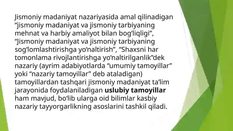Jismoniy madaniyat nazariyasi va metodikasi 4