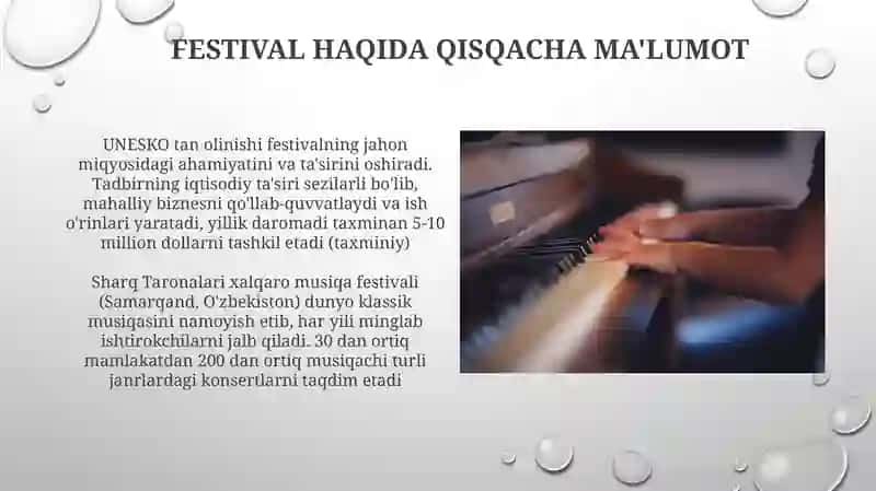 "Sharq Taronalari" Xalqaro musiqa festivali 4