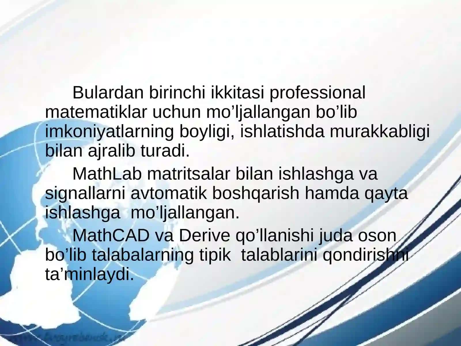 MathCADdasturidadasturlash 4
