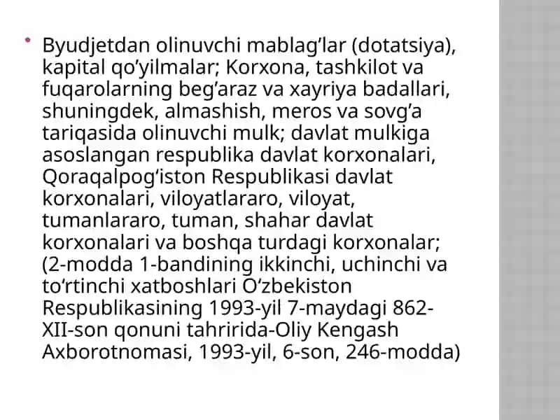 O’zbekistonda yangi korxona tashkil etish asoslari 4