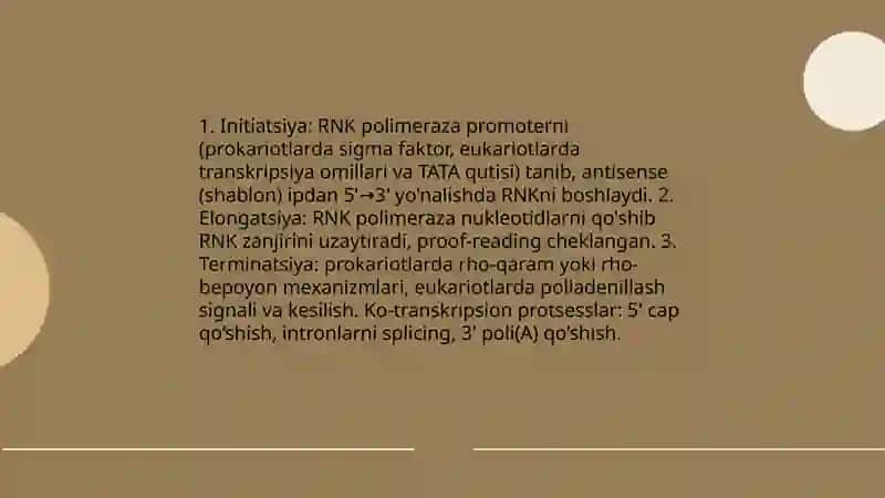 Oqsil biosintezi 4