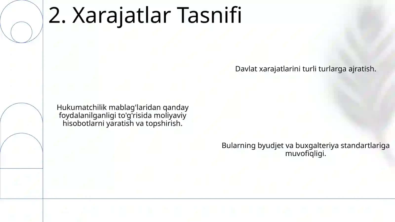Budjet tashkilotlarining moliyaviy hisobotlarini tuzishi va taqdim qilishi 4