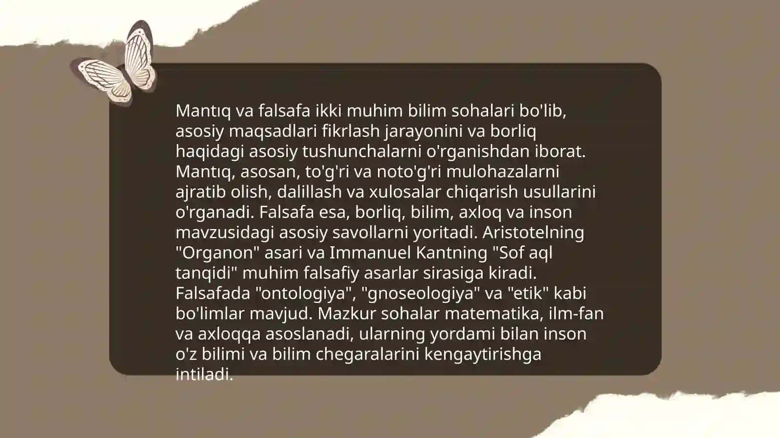 Mantıqning Tarixi 4