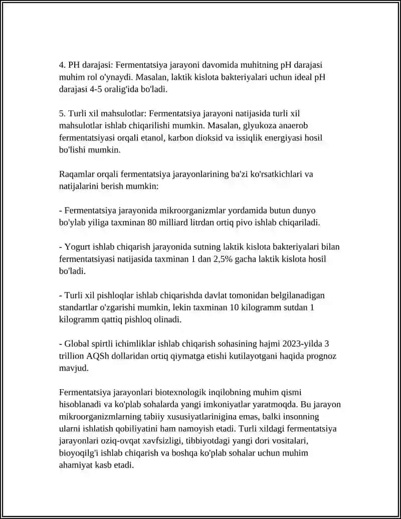 OZIQ-OVQAT MAHSULOTLARI MIKROBIOLOGIYASI 4