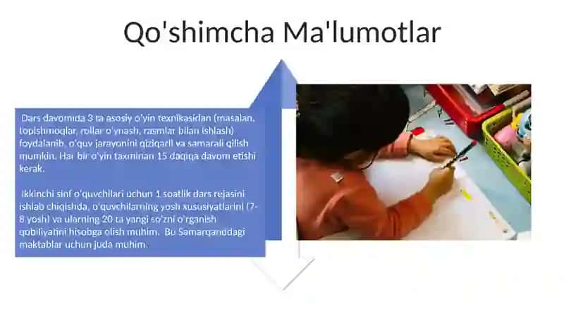 2-sinf tarbiya darsligidan bir soatlik dars ishlanma 4