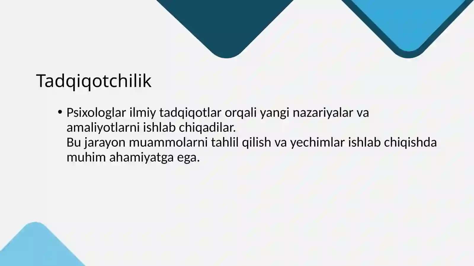 Amaliy psixolog mutaxassisi va shaxs sifatida 4