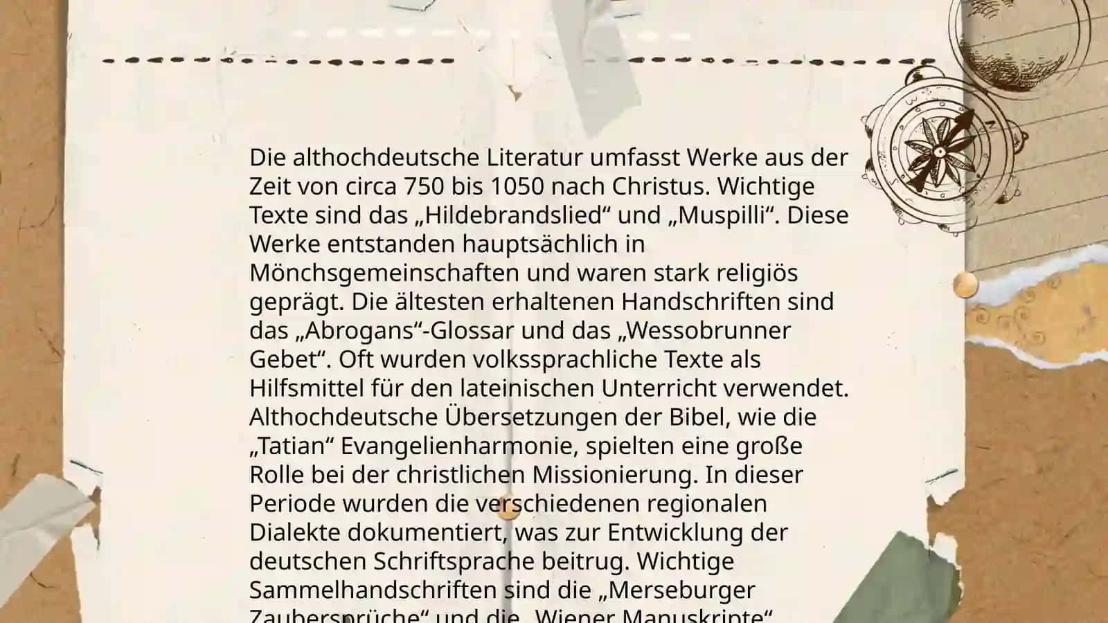 Die Linguistik der althochdeutschen Periode 4