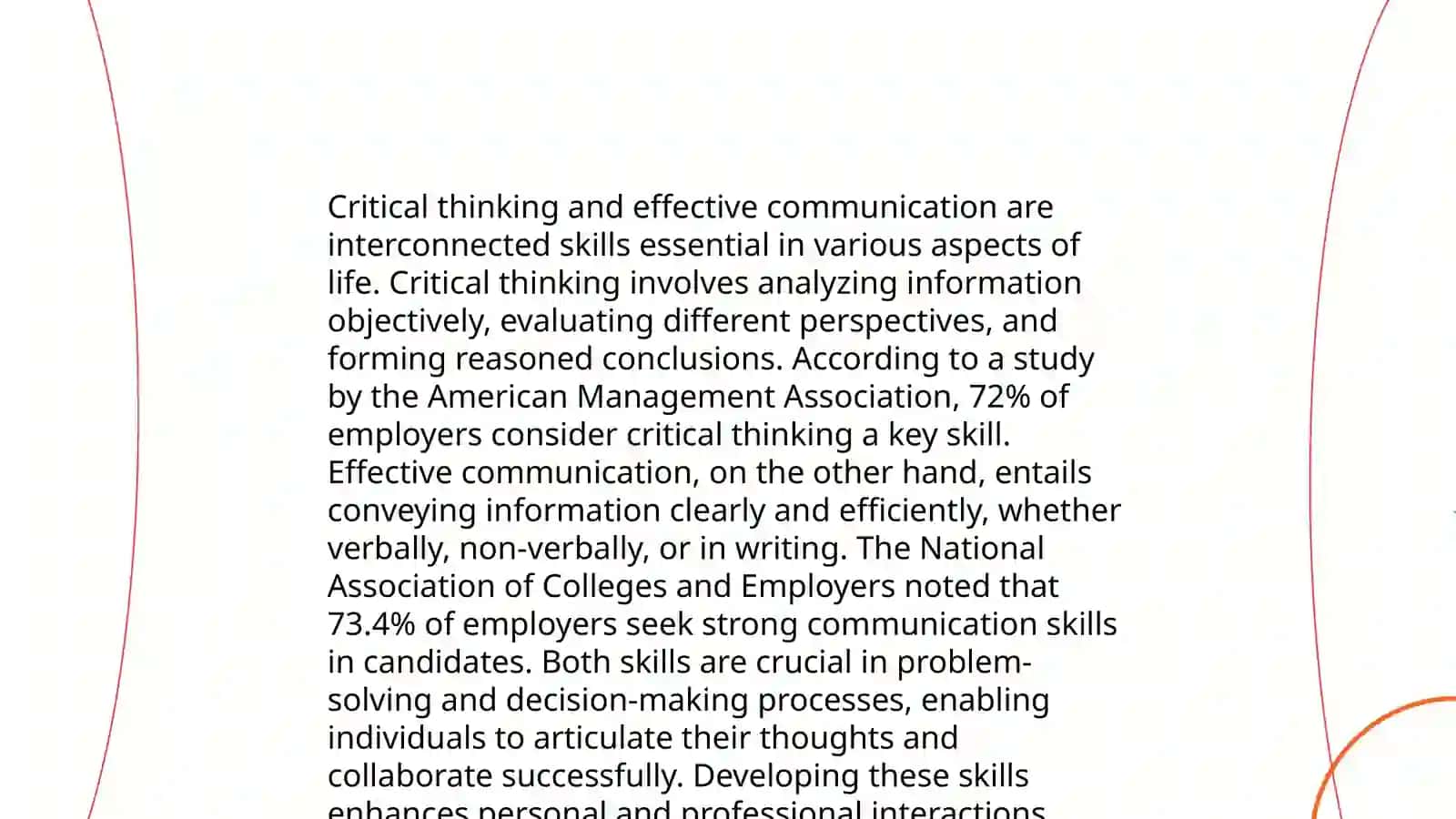 The Importance of Critical Thinking 4