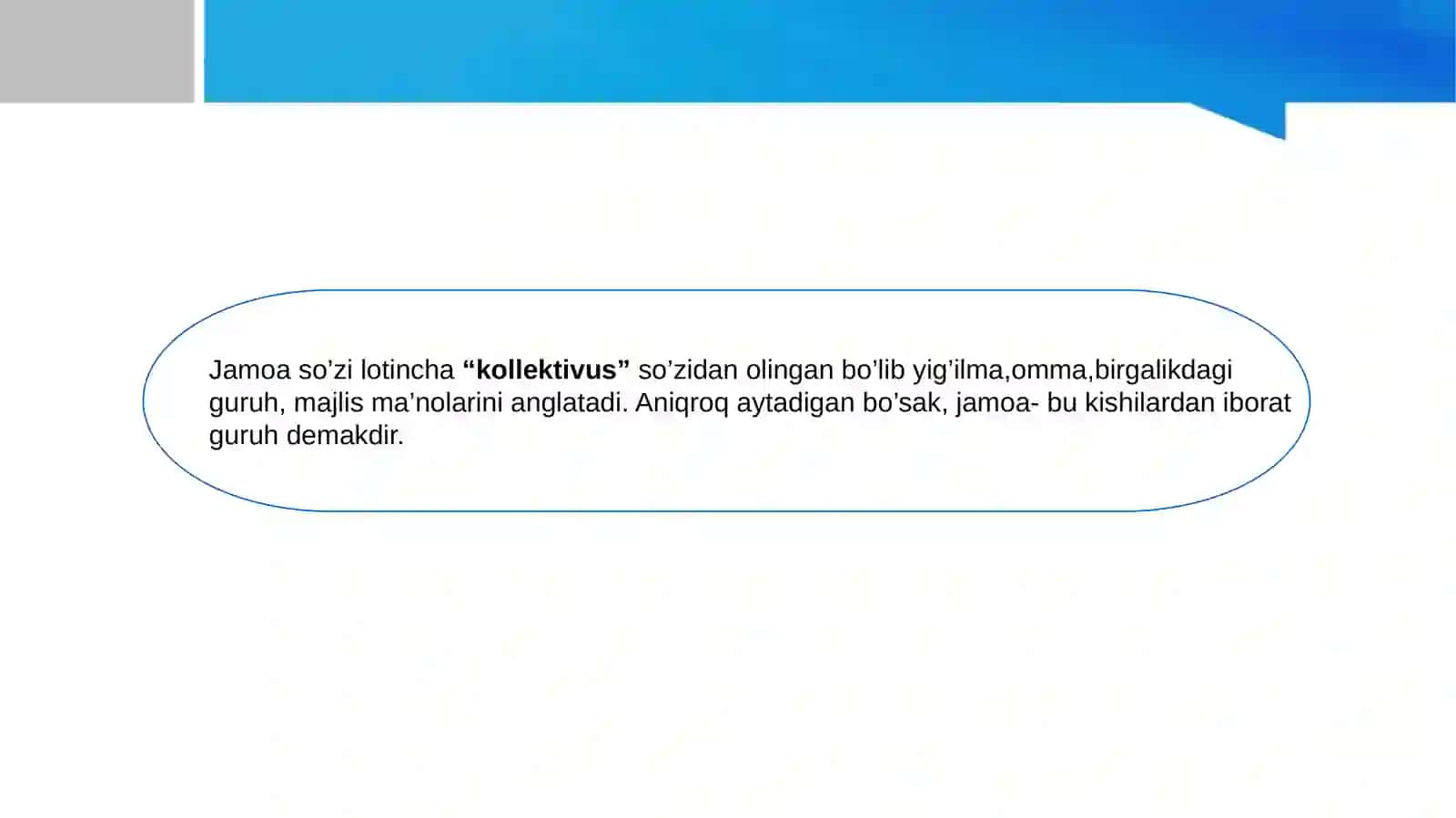 Jamoaning shaxni shakllanishidagi o’rni. 4