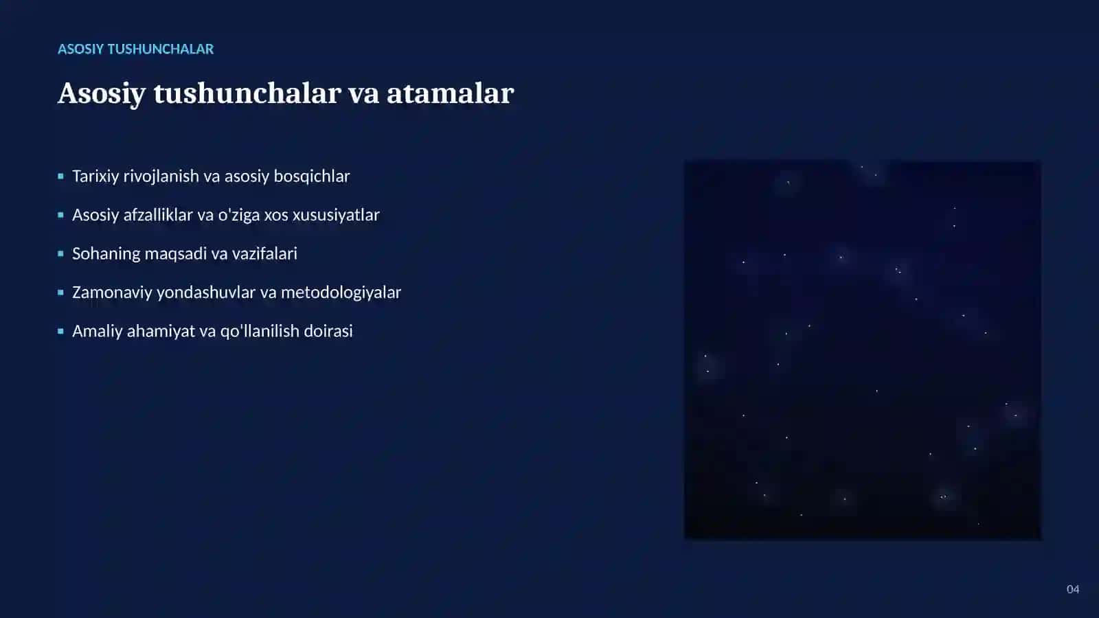 SUN'IY INTELLEKT • AI VA KATTA MA'LUMOTLAR 4