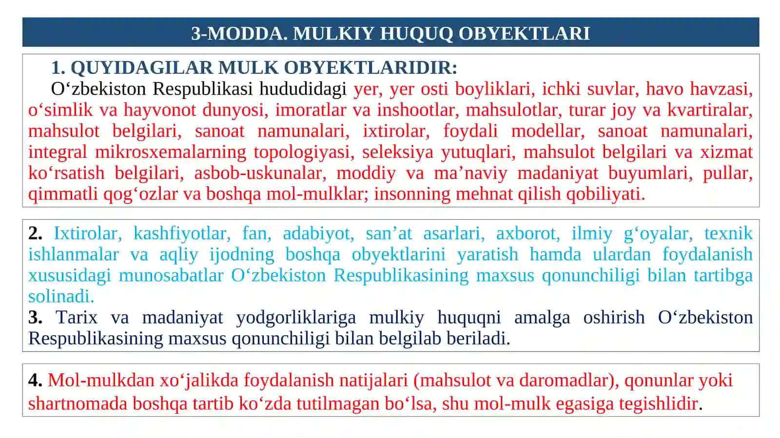 Mulkan va tadbirkorlikni shakllanishining iqtisodiy yo`llari 4