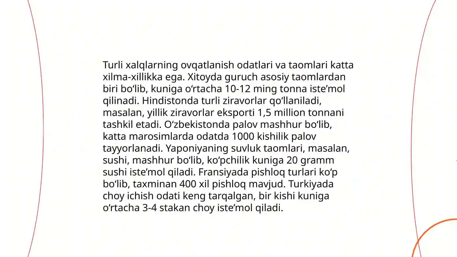 Dunyo xalqlari madaniyatidagi umumiylik va farqlar 4